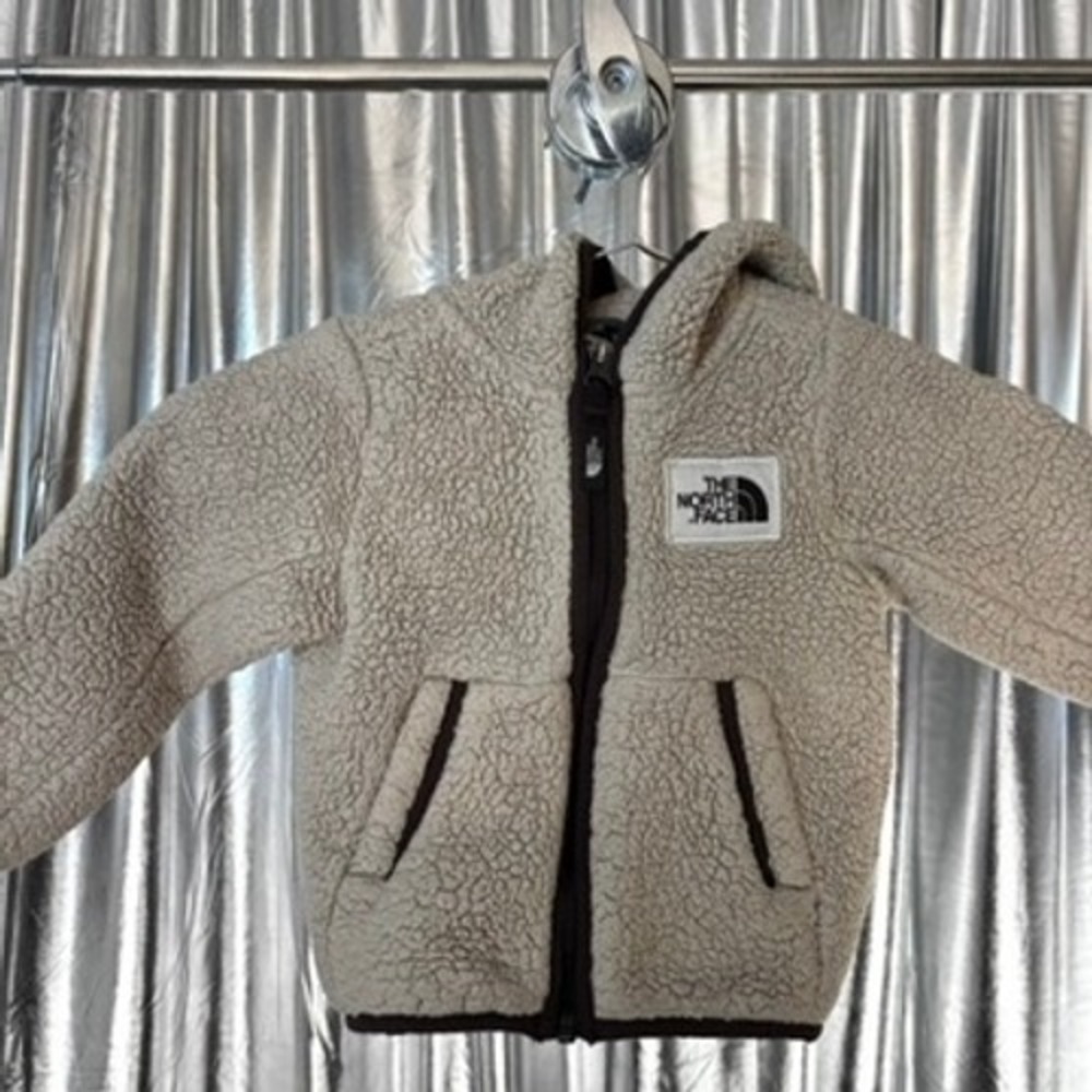 The North Face Toddler Sherpa Fleece Hooded Zip Jacket